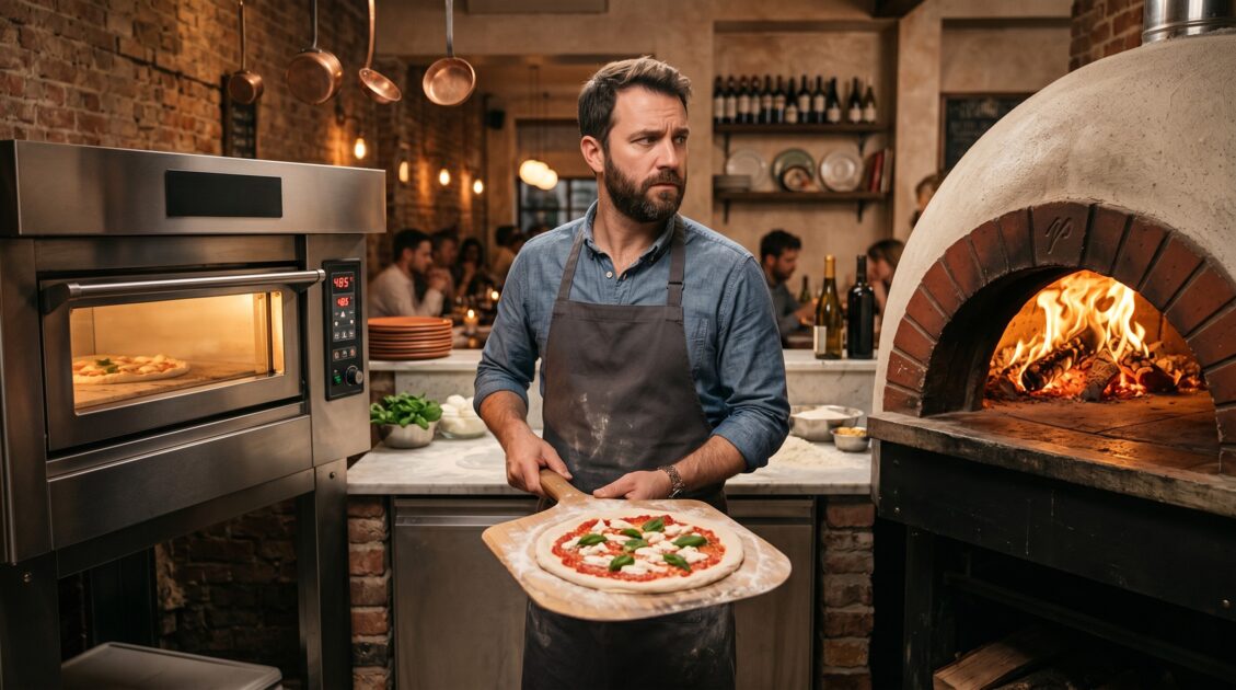 Forno elettrico vs forno a legna per la cottura della pizza