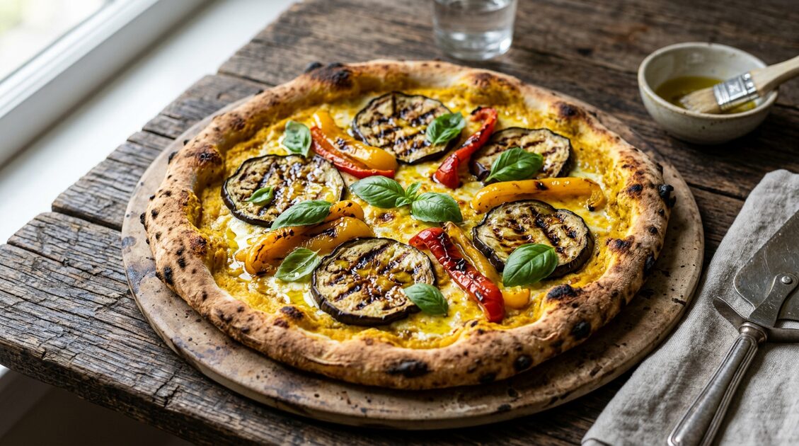 Cinque ingredienti di lusso sulla pizza fatta in casa